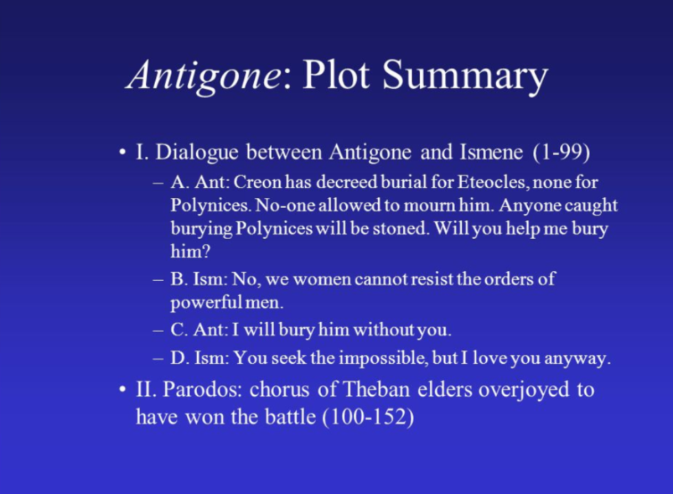 thesis in antigone