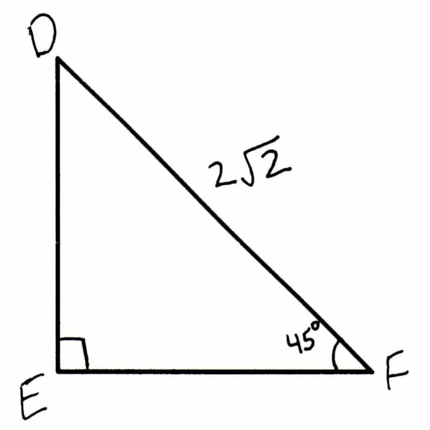 Let s Take A Look At 45 45 90 Triangle The Education